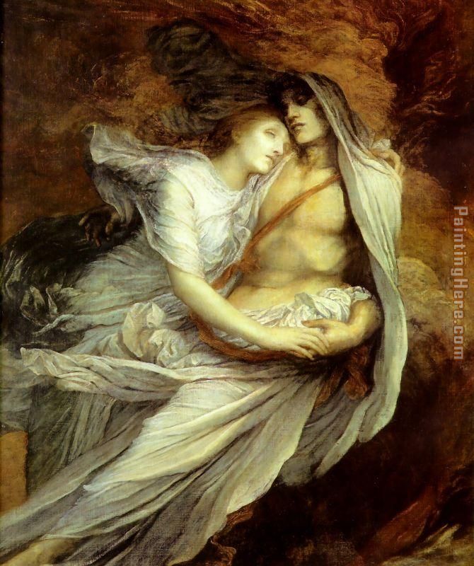 George Frederick Watts Pablo and Francesca